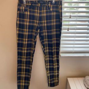 Women’s plaid pants